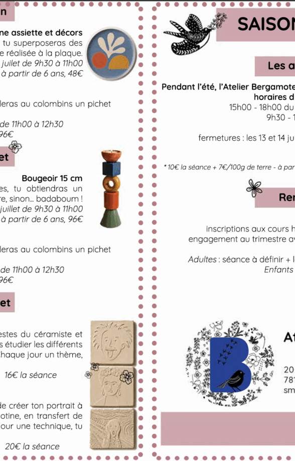 Affiche Stage